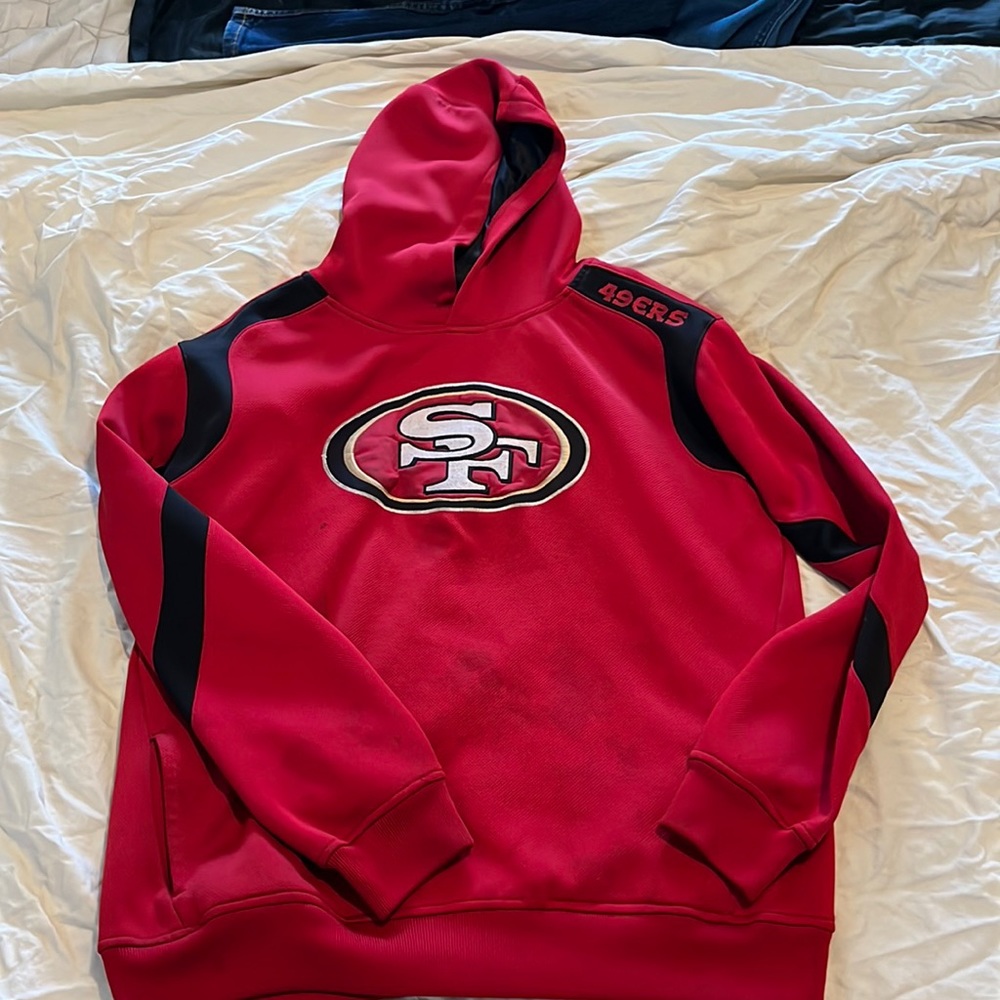Youth 49ers pullover sweatshirt